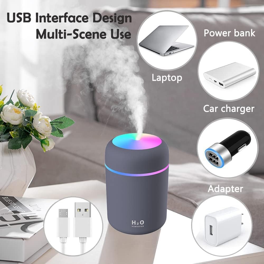 Essential Oil Diffuser – LED Mist Humidifier 300ml