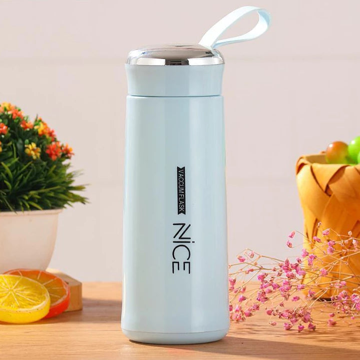 400ml ATP Glass Bottle Nice Design Insulated Tumbler Coffee Travel Mug Vacuum Insulated Glass Cup Simple Student Office