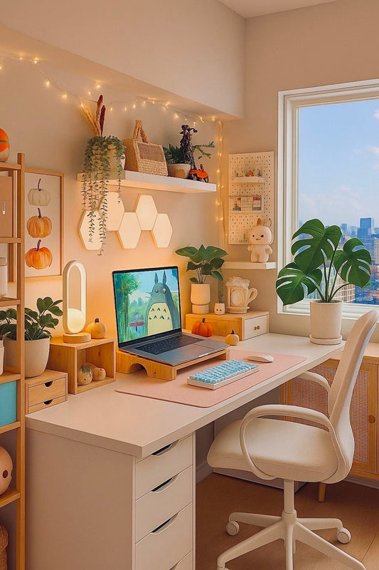 🖥️ Desk Therapy: How a Cute Workspace Boosts Productivity
