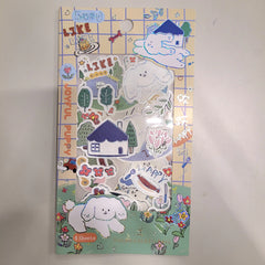 Cartoon Shade Sticker Set (Pack of 4 Sheets)