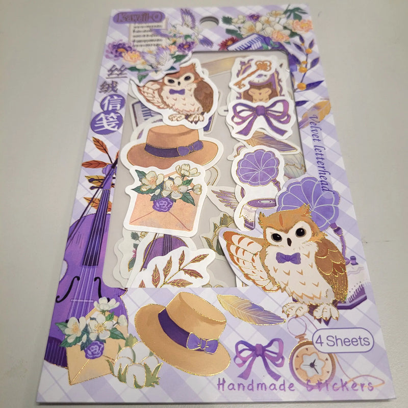 Cartoon Shade Sticker Set (Pack of 4 Sheets)