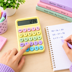 Compact Cute Pastel Calculator