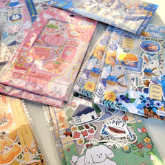 Cartoon Shade Sticker Set (Pack of 4 Sheets)