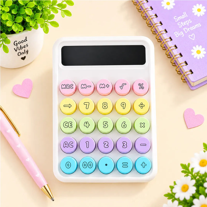 Compact Cute Pastel Calculator