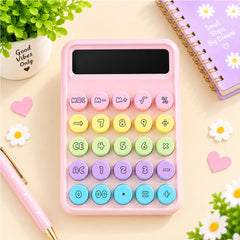 Compact Cute Pastel Calculator