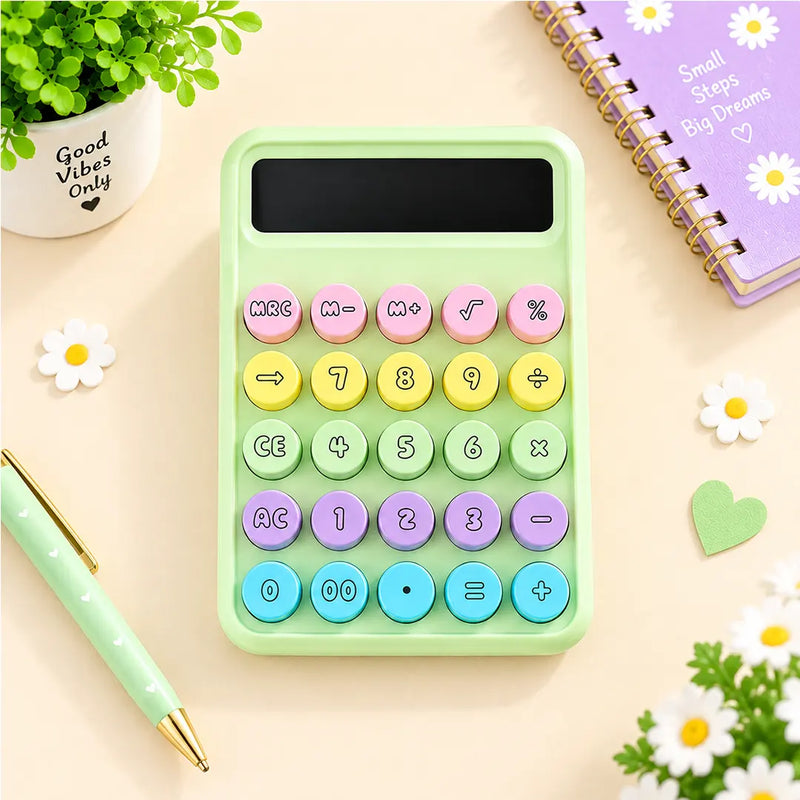 Compact Cute Pastel Calculator