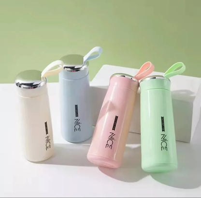 400ml ATP Glass Bottle Nice Design Insulated Tumbler Coffee Travel Mug Vacuum Insulated Glass Cup Simple Student Office