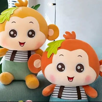 Kawaii Leaf Monkey Plush Toy 35 cm – Soft Cuddly Friend