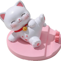 Cute Playing Cat Phone Holder – Playful Phone Stand