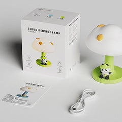 Cute Mushroom Panda Silicone Night Lamp