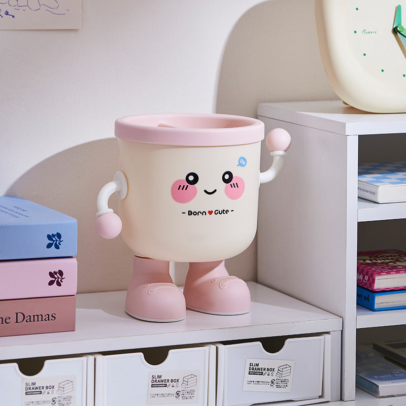 Cute Pen Holders /Desk Organizers/ Trash Can – Adorable Desktop Storage