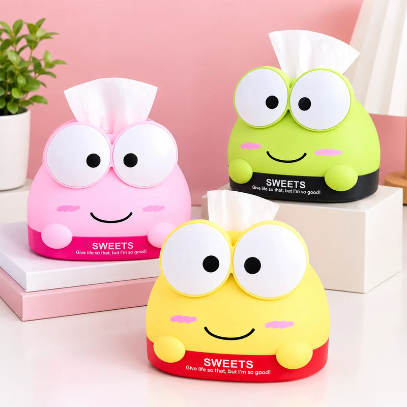 Adorable Cartoon Tissue Box