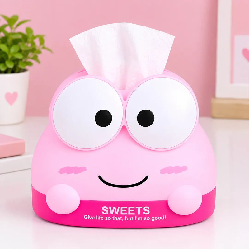 Adorable Cartoon Tissue Box