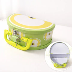Fruit-Shaped Mini Metal Coin Bank Piggy Bank