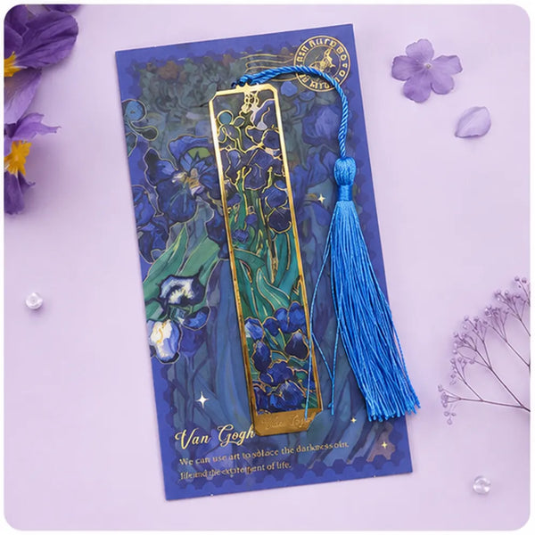 Premium Floral Metal Bookmarkers