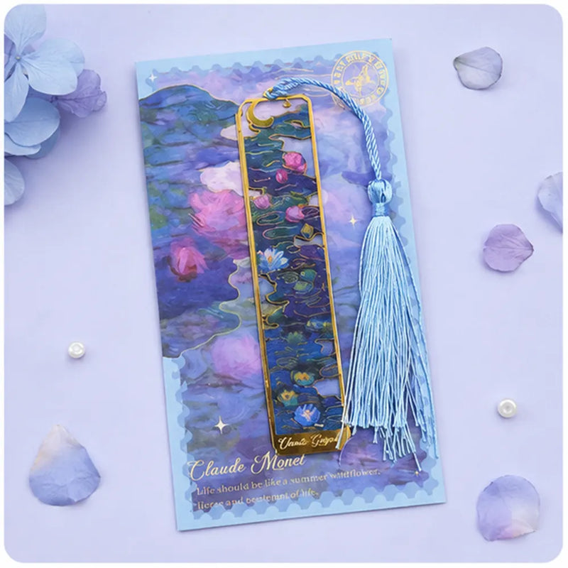 Premium Floral Metal Bookmarkers
