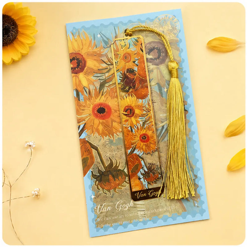 Premium Floral Metal Bookmarkers