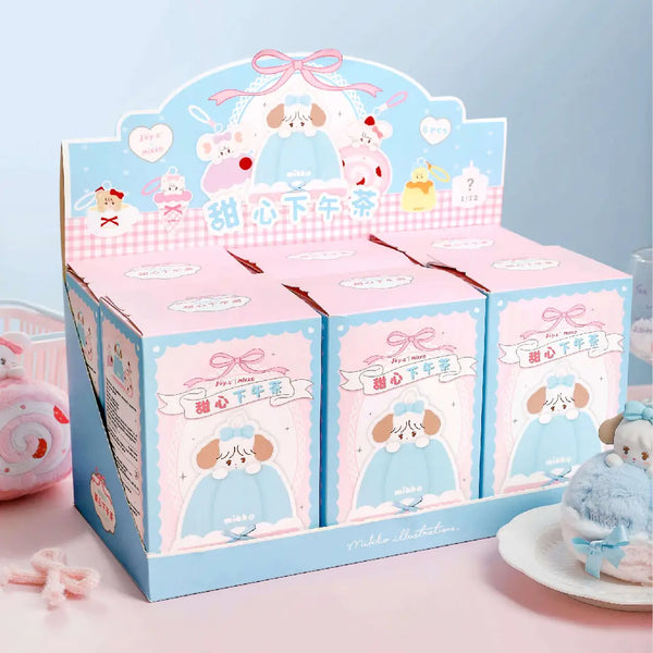 Mikko Kawaii Tea Party Blind Box – Surprise Pastel Characters (Authentic)