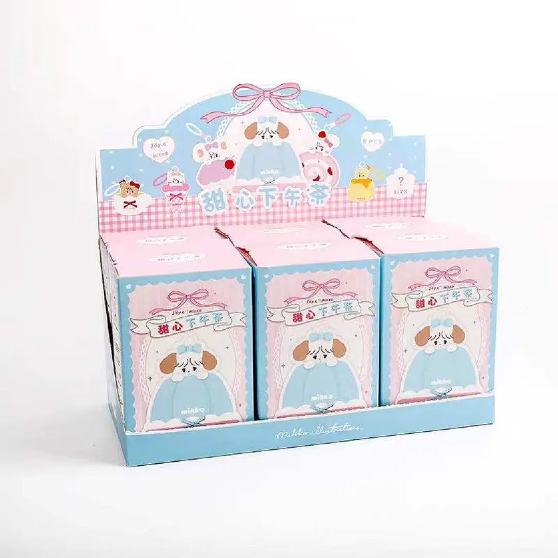 Mikko Kawaii Tea Party Blind Box – Surprise Pastel Characters (Authentic)