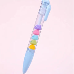 Jelly Bear “Pastel” Cute Aesthetic Clicker Pen
