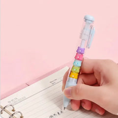 Jelly Bear “Pastel” Cute Aesthetic Clicker Pen