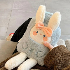 Cute Rabbit Soft Plush Comfort Hot Water Bag
