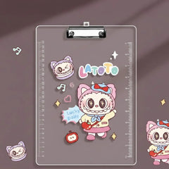 Lovely Cute Rabubu Rabbit Theme Exam Clipboards