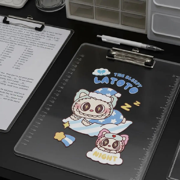 Lovely Cute Rabubu Rabbit Theme Exam Clipboards