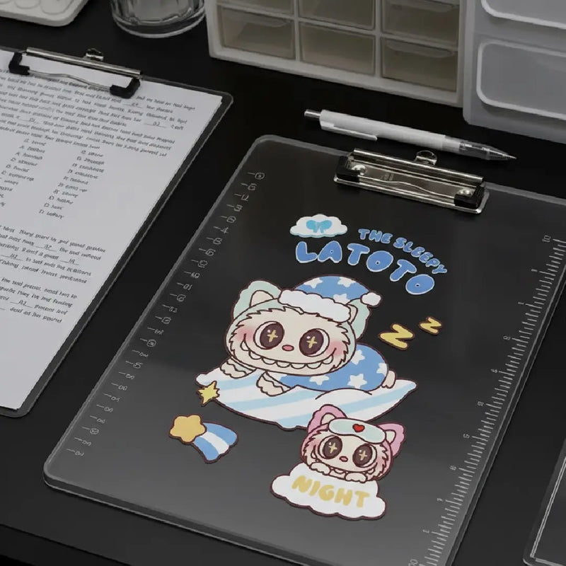 Lovely Cute Rabubu Rabbit Theme Exam Clipboards