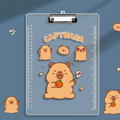 Kawaii Style Capybara Theme Exam Clipboards