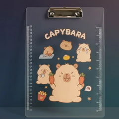 Kawaii Style Capybara Theme Exam Clipboards