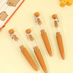 Floating Capybara Gel Pen – Magnetic Cute Kawaii Pen