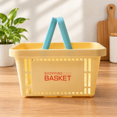 Compact Pastel Shopping Basket - 24 CM Width