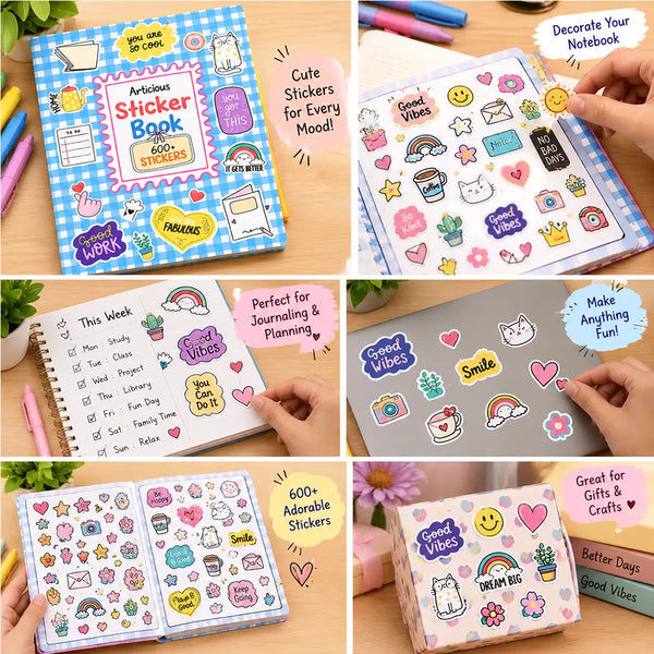 Creative Journaling Sticker Book