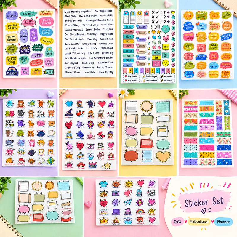 Creative Journaling Sticker Book