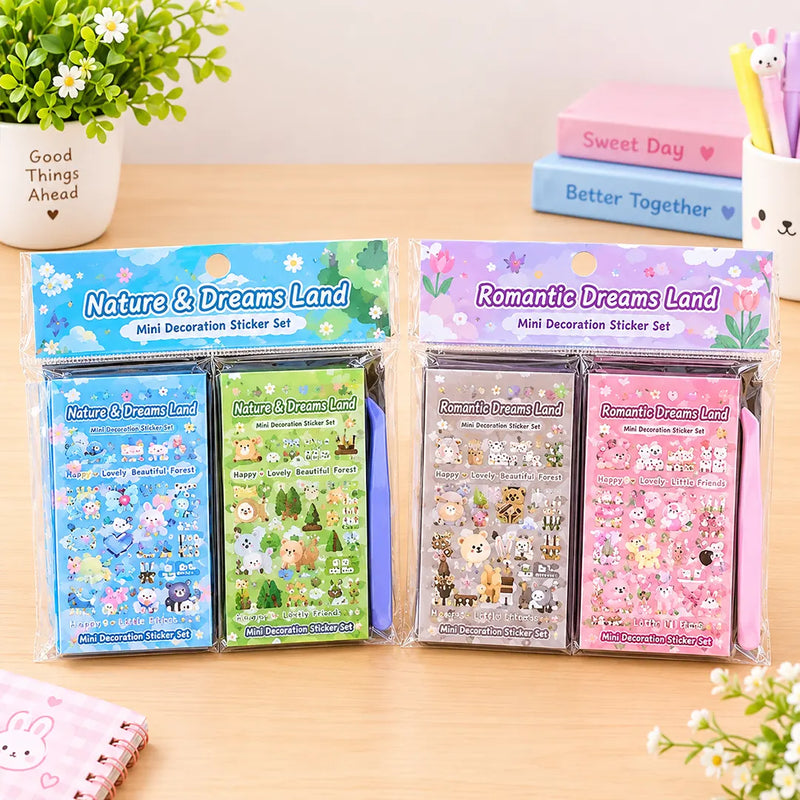 Nature/Romantic Dreams Land Aesthetic Sticker Book