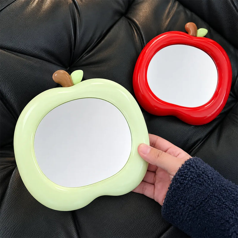 Cute Apple-Shaped Desk Mirror