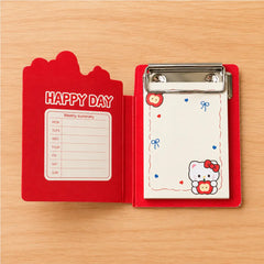 Cute Apple Cat A7 Clipboard Sticky Notes