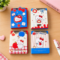 Cute Apple Cat A7 Clipboard Sticky Notes
