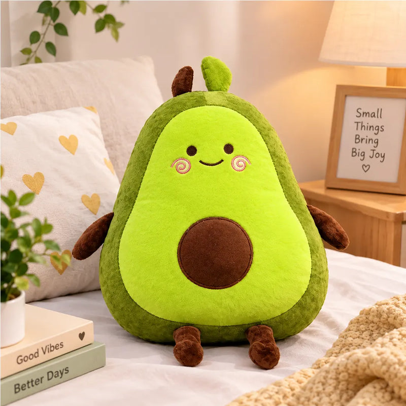 Cute Avocado Plush Toy - 30 cm