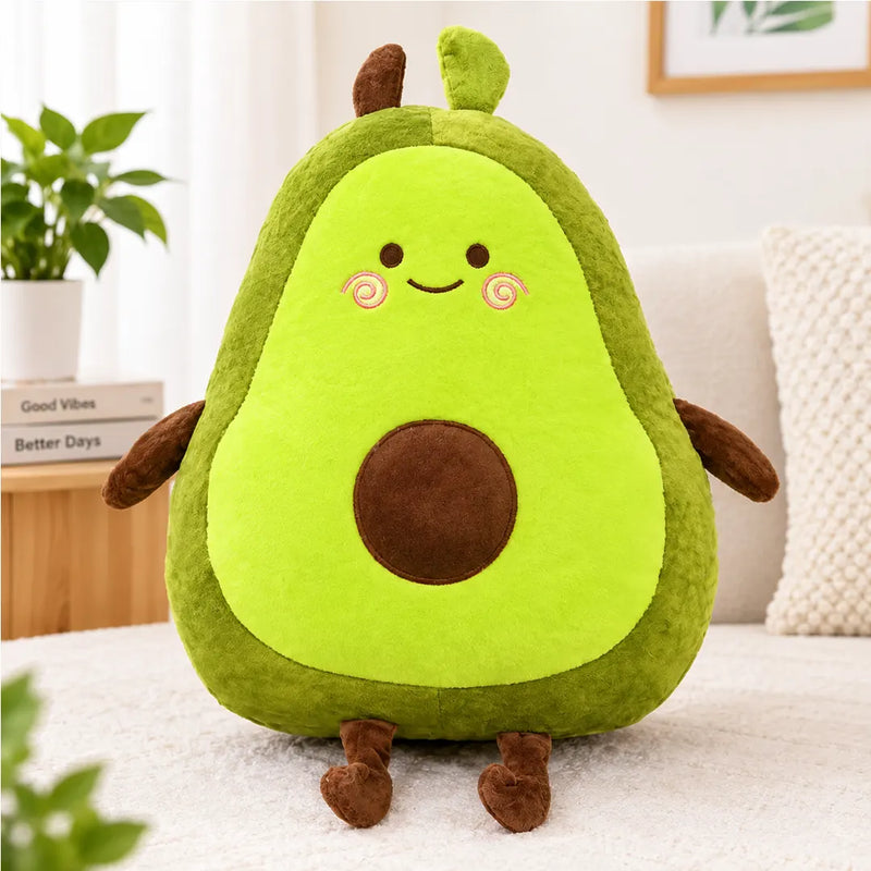 Cute Avocado Plush Toy - 30 cm