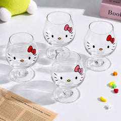 Hello Kitty Goblet Borosilicate Glass
