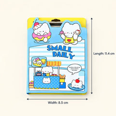 Cute Cartoon A7 Clipboard Sticky Notes