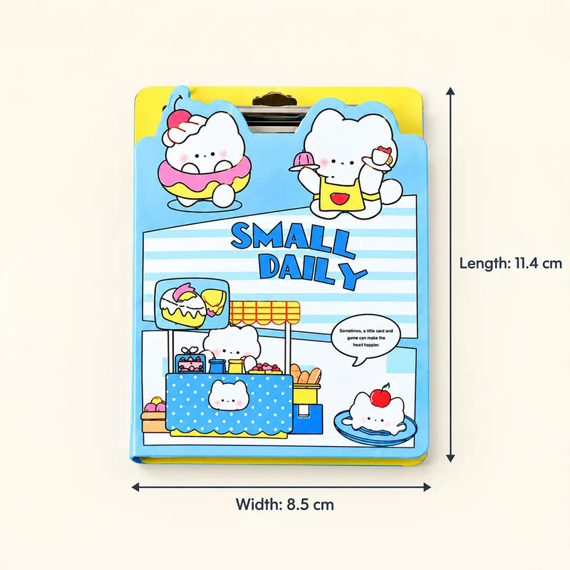 Cute Cartoon A7 Clipboard Sticky Notes