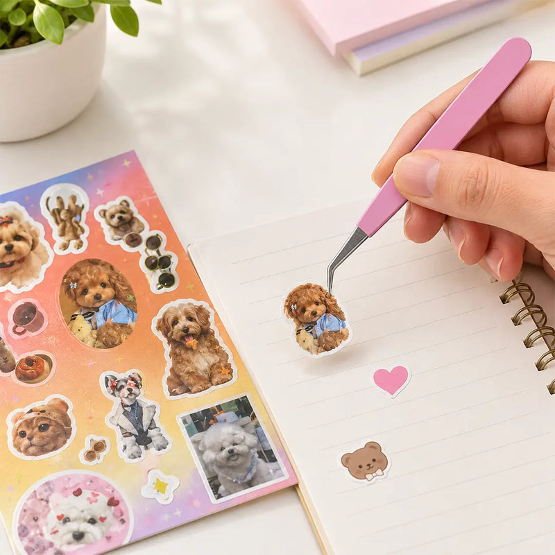 Cute Cartoon Animal Sticker Book