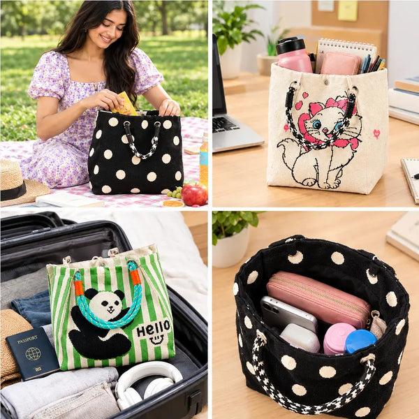 Cute Knitted Handbag