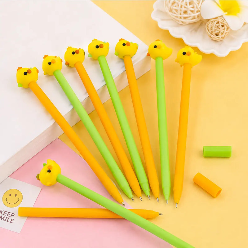 Cute Chick Cartoon Gel Pen