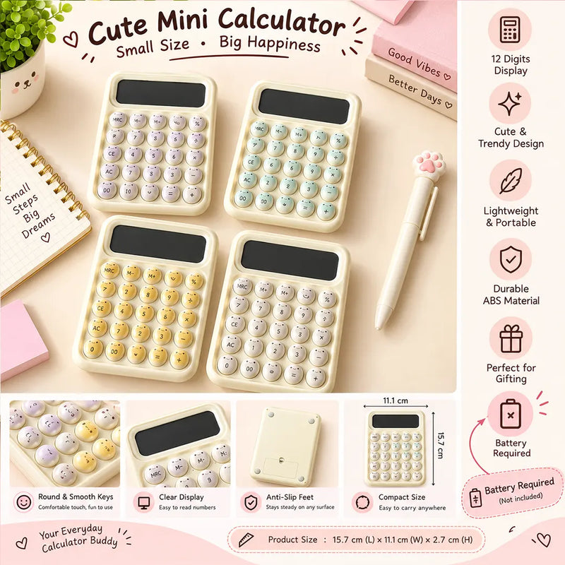 Cute Pastel Calculator