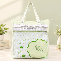 Cute Pastel Green Tote Handbag