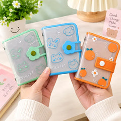 Cute Pastel Snap Wallet / Card Holder